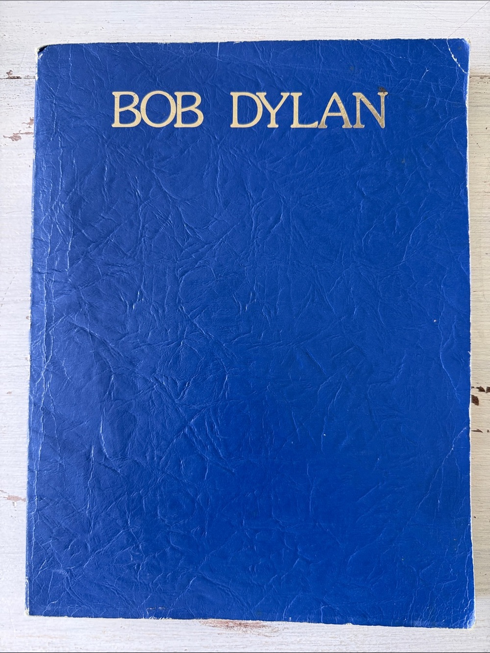Bob Dylan 1974 Warner Bros. Songbook